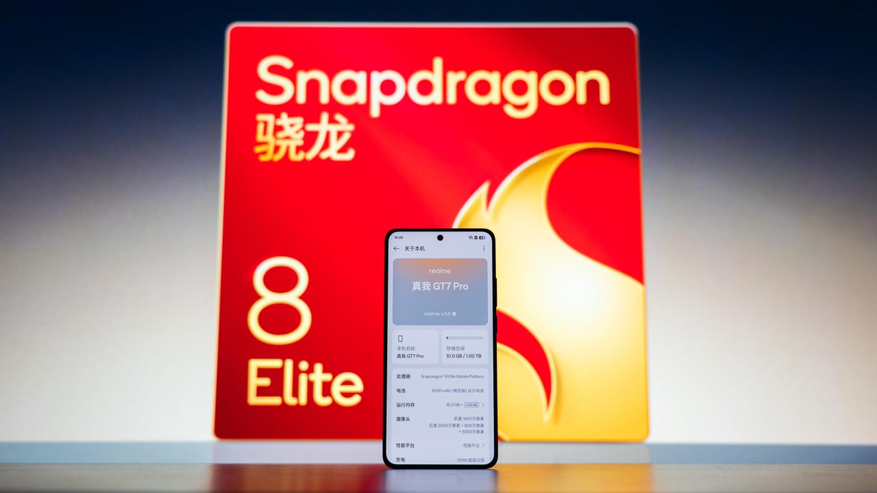 Snapdragon 8 Elite su Realme GT7 Pro