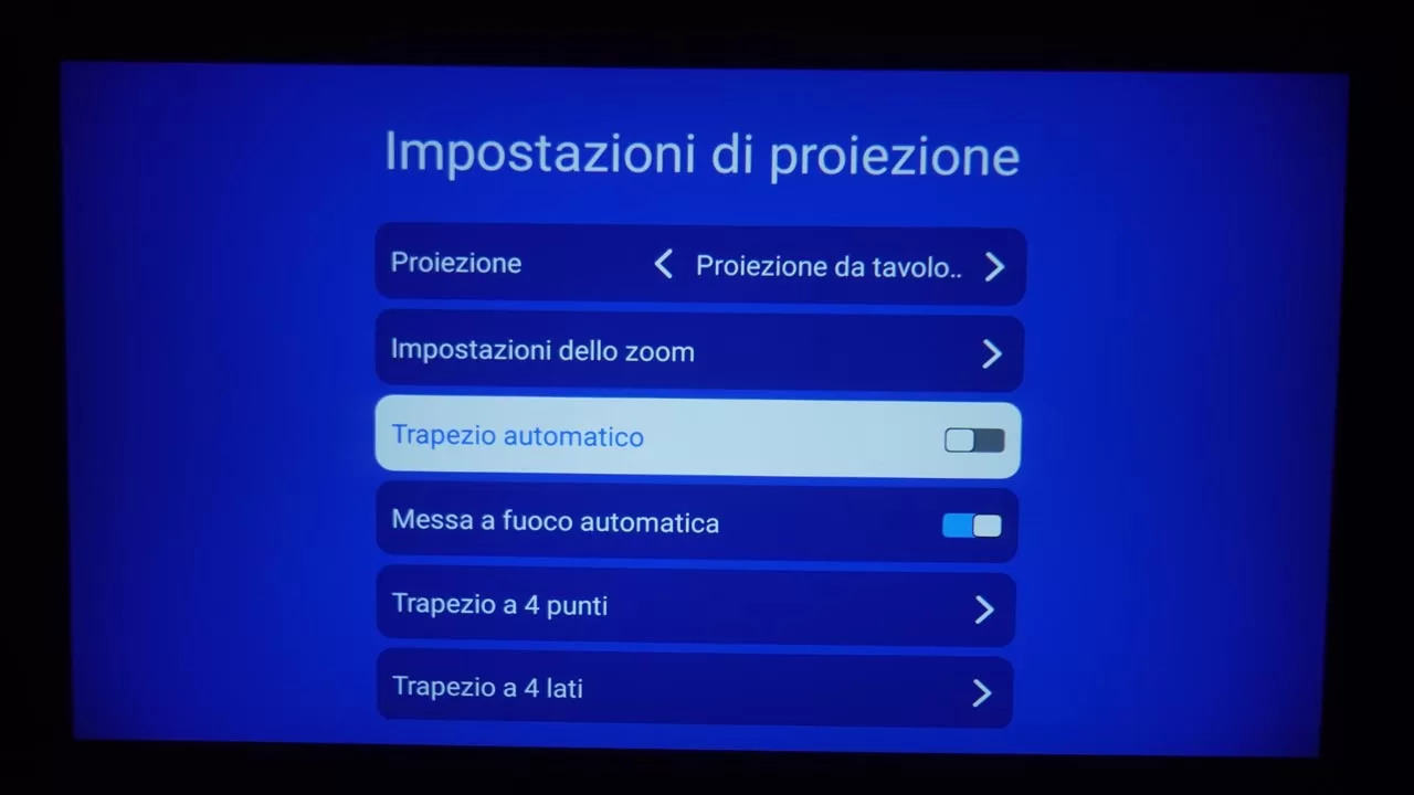 Wanbo T2 Max New 2023 - Correzione Trapezoidale Automatica