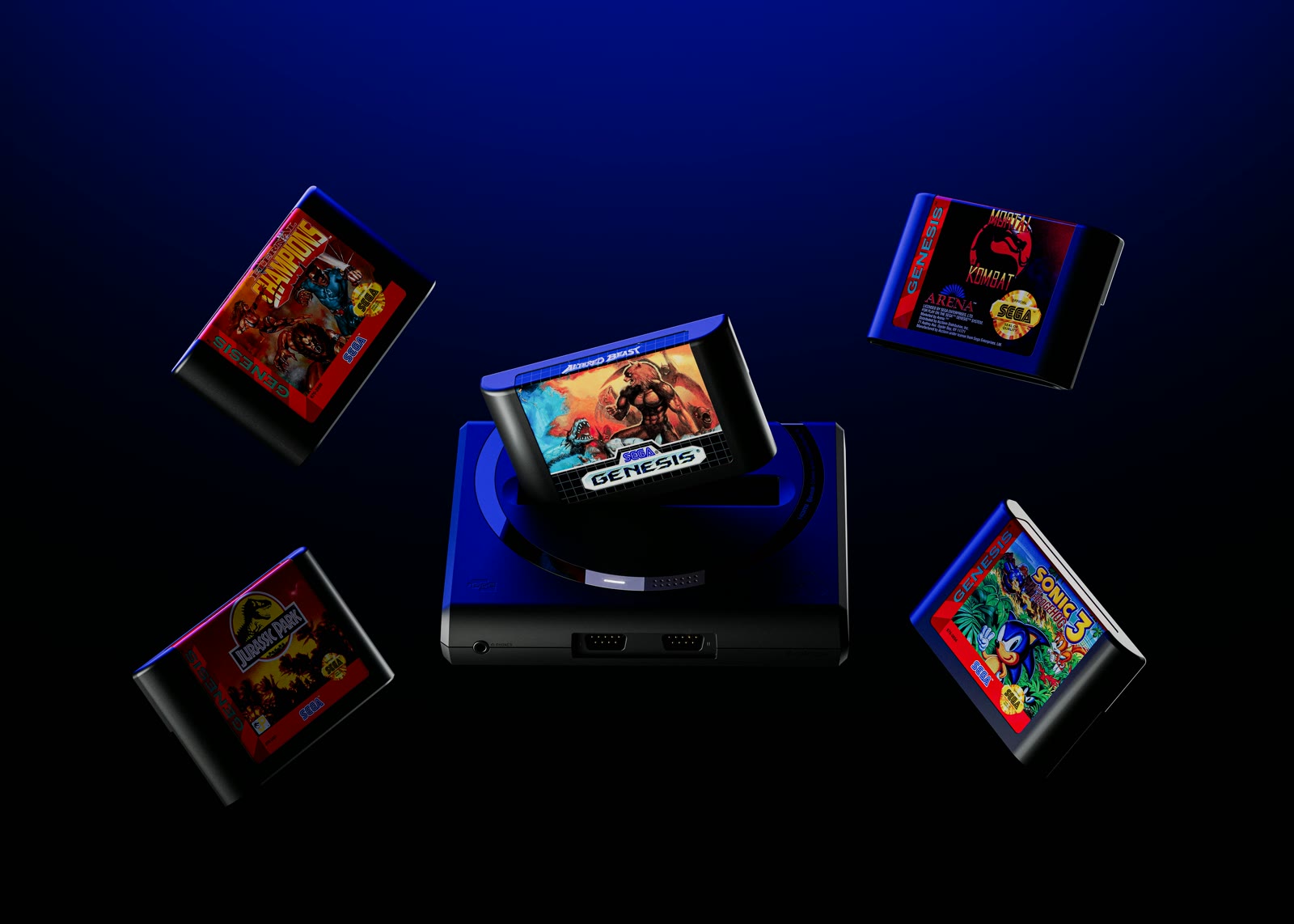 Mega Sg+ e cartucce Mega Drive