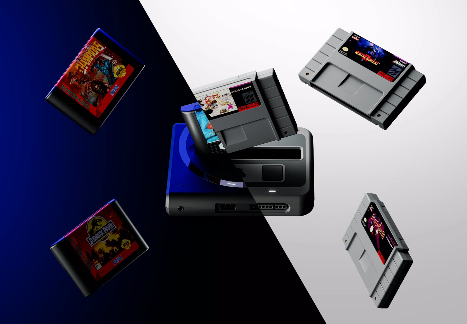 Super Nt+ e Mega Sg+ nelle immagini ufficiali Analogue