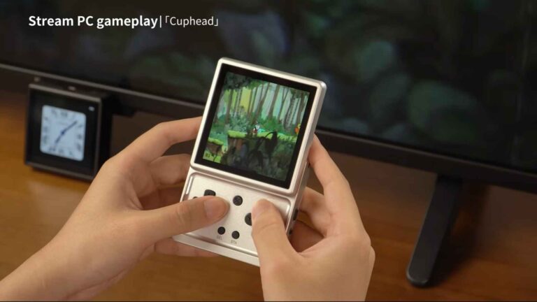 Anbernic RG Rotate, il nuovo handheld si