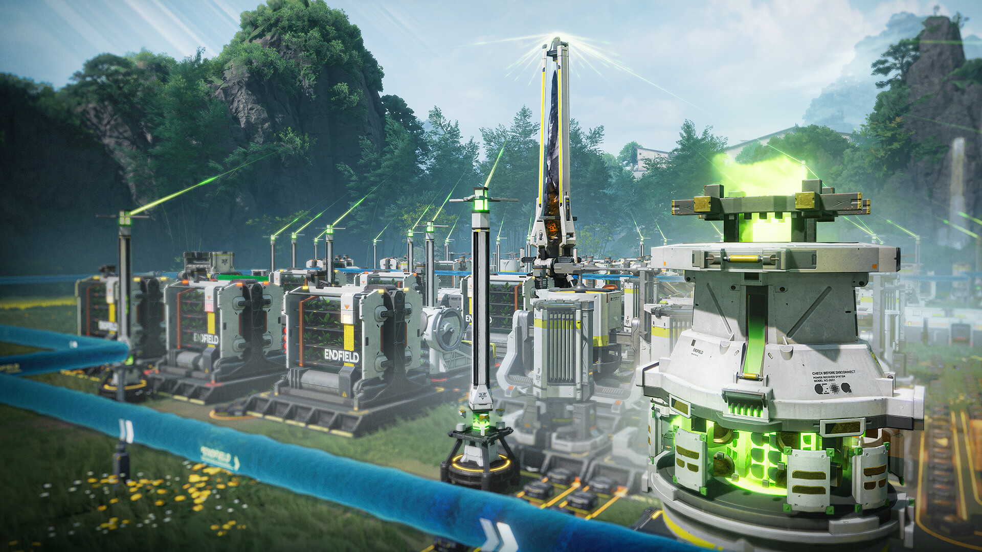 Impianti di produzione nel mondo di Arknights Endfield
