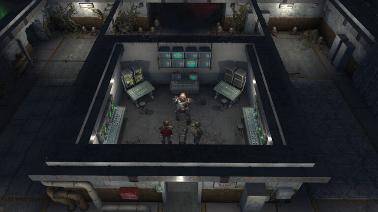 Bunker di Plague Island in ATOM RPG, immagine ufficiale AtomTeam