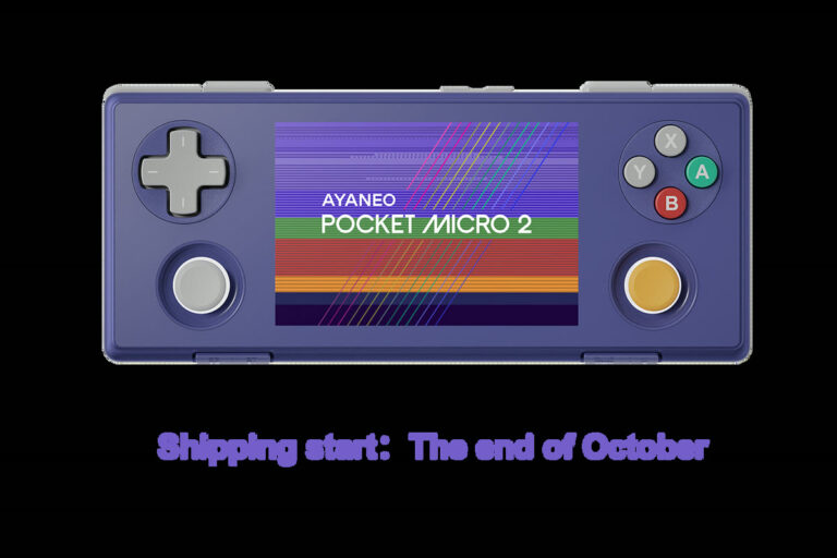 AYANEO Pocket MICRO 2 nelle colorazioni disponibili
