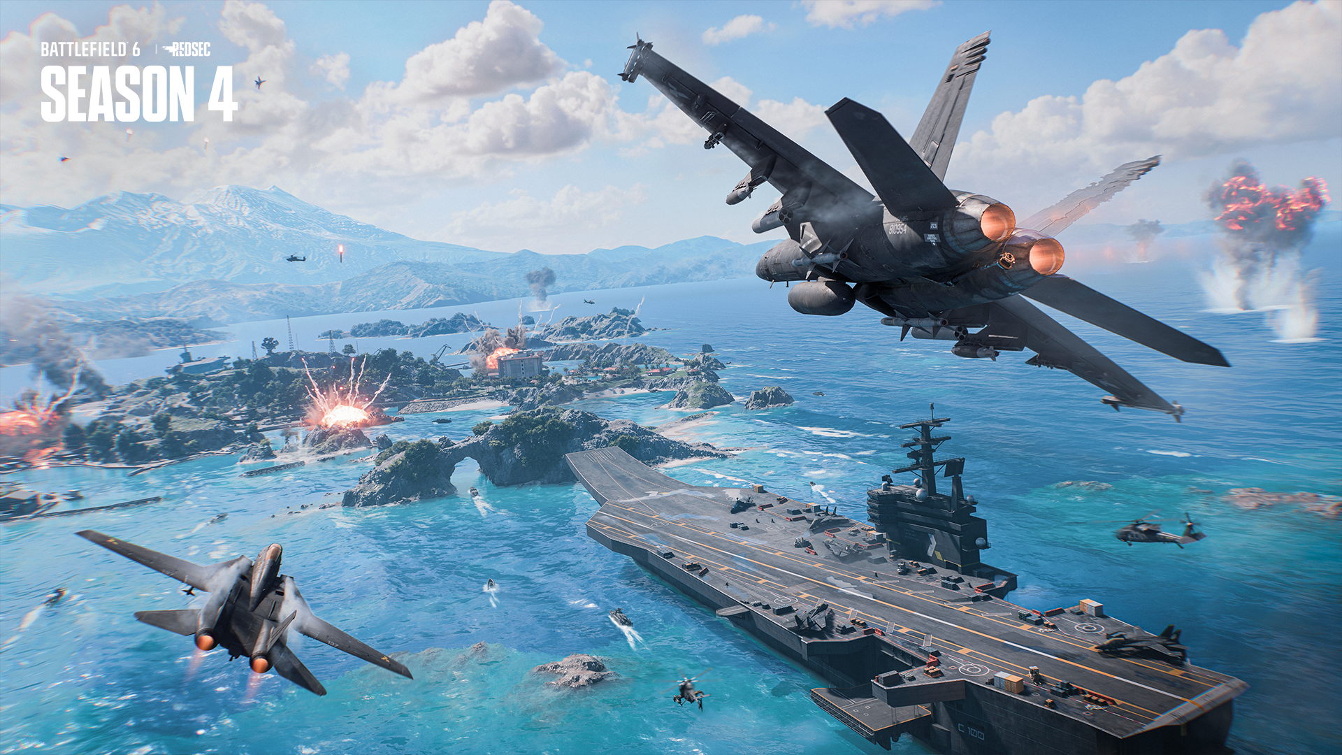 Battlefield 6 e REDSEC: la Stagione 4 porta Tsuru Reef e la guerra navale