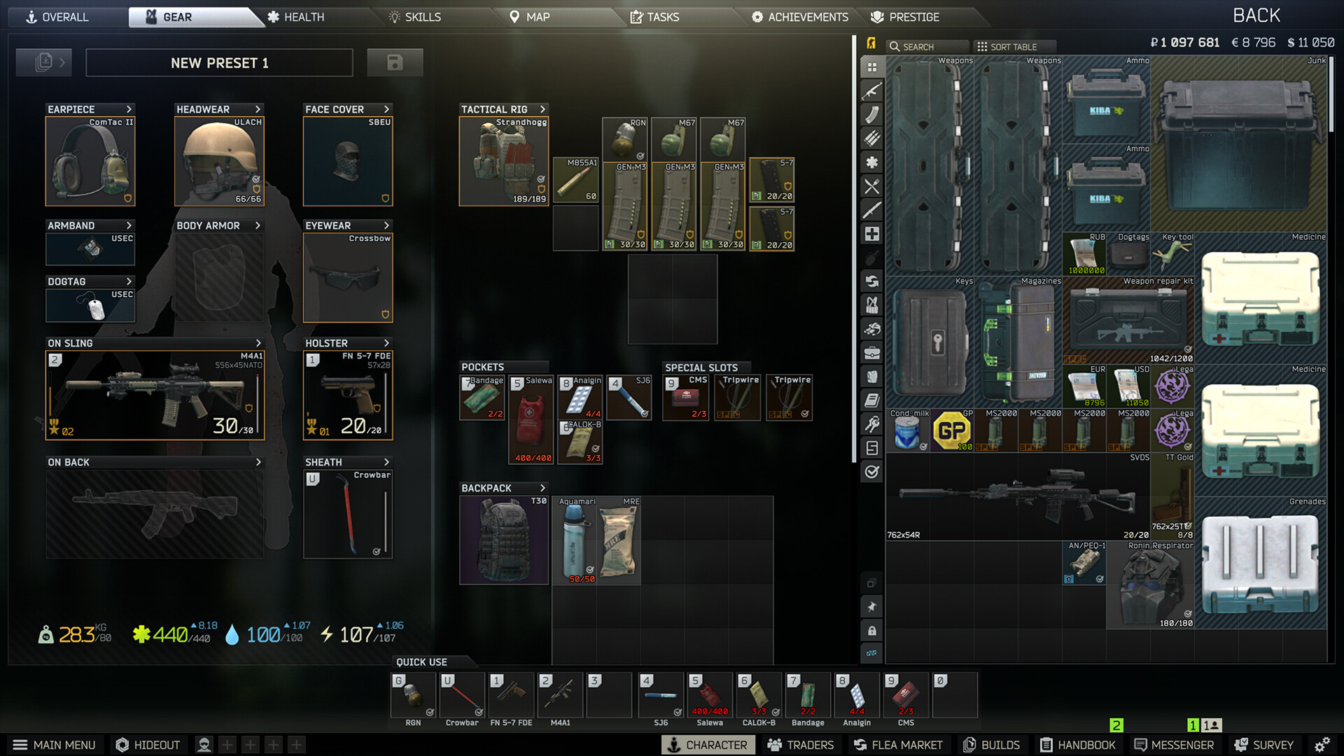 Il combattimento tattico di Escape from Tarkov