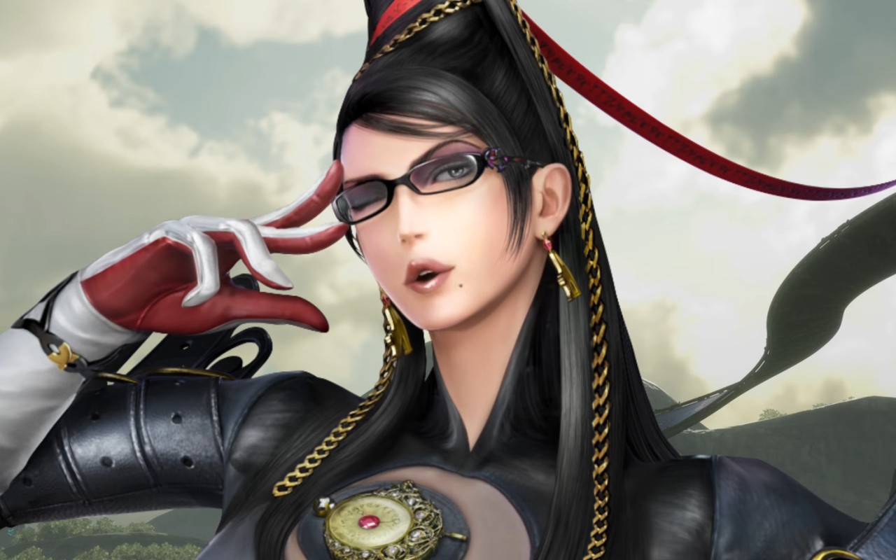 Bayonetta in Sonic Racing: CrossWorlds