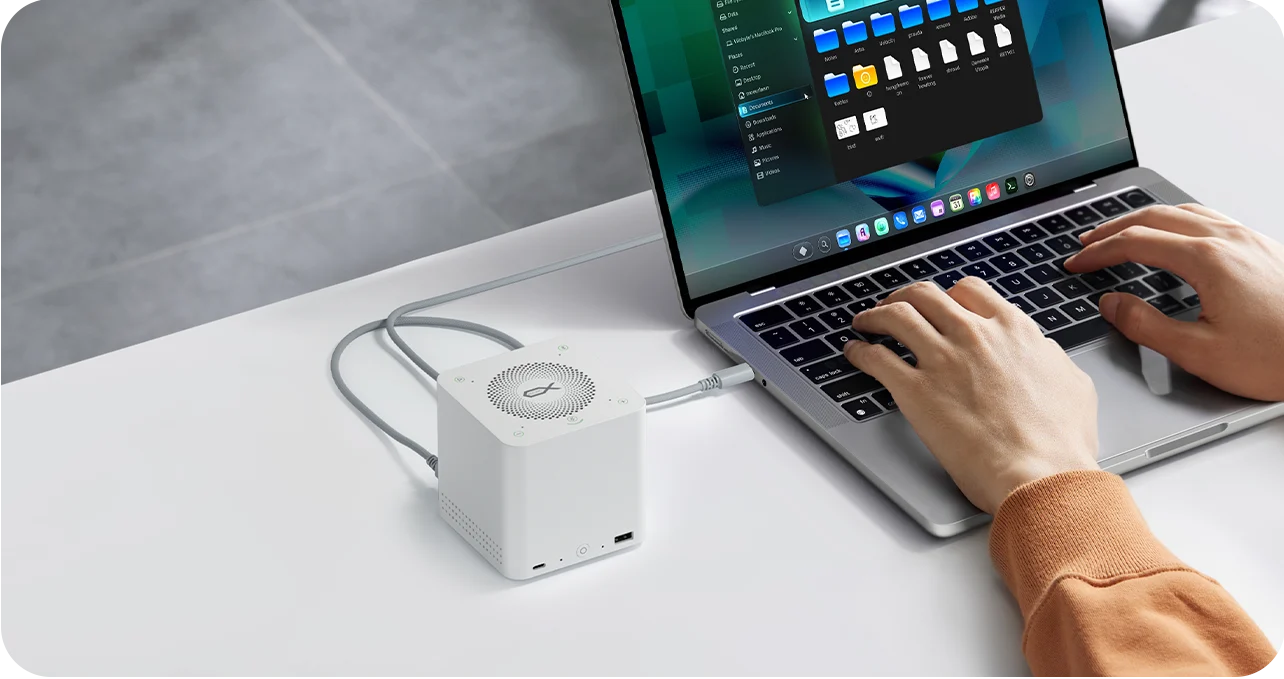 Beelink EX Mate Pro porte e connessioni