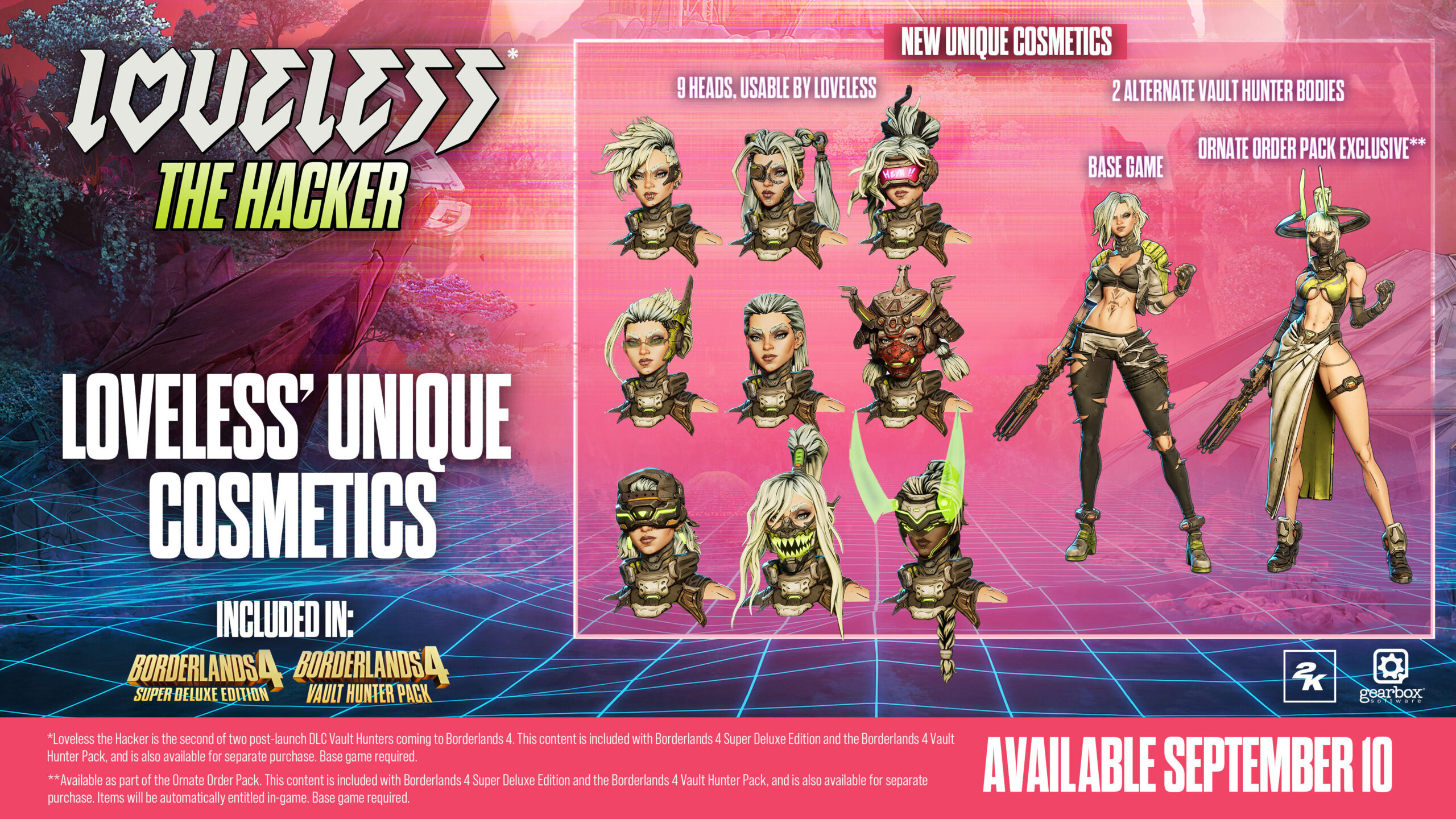 Presentazione ufficiale di Loveless the Hacker — Borderlands 4.
