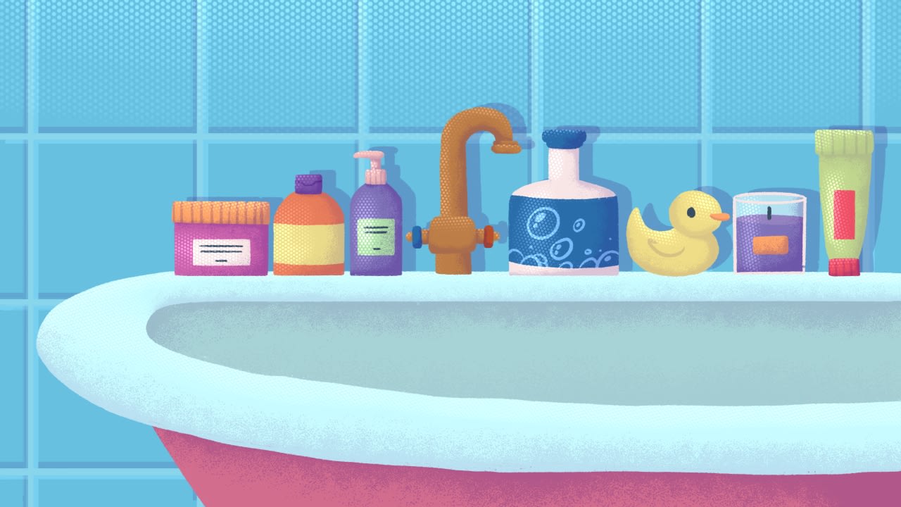 Prodotti da bagno ordinati in Neatly Organized