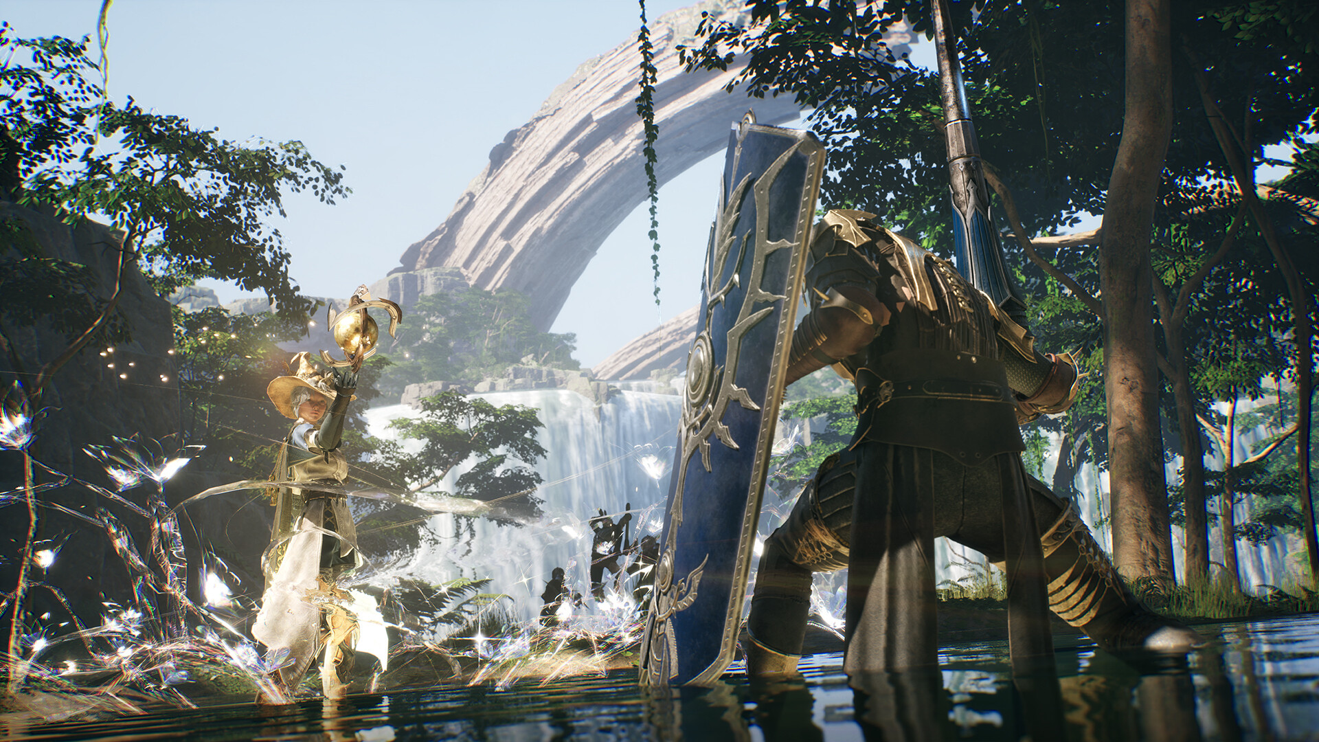 Paesaggio del gioco in sviluppo — Chrono Odyssey.