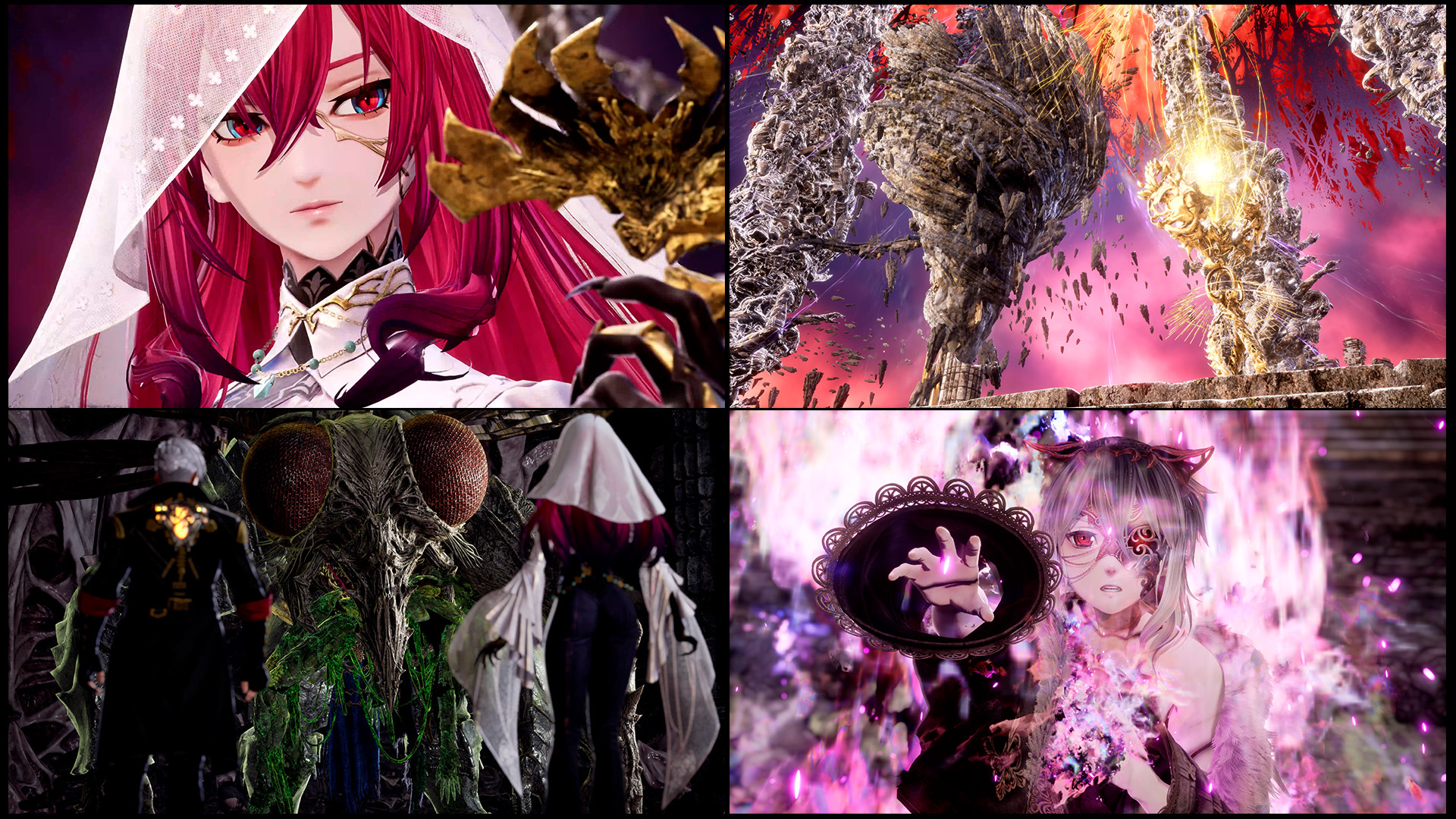 Immagine ufficiale di presentazione di Mask of Idris — Code Vein II.