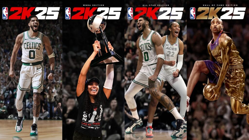 NBA 2K25, le edizioni ufficiali del gioco