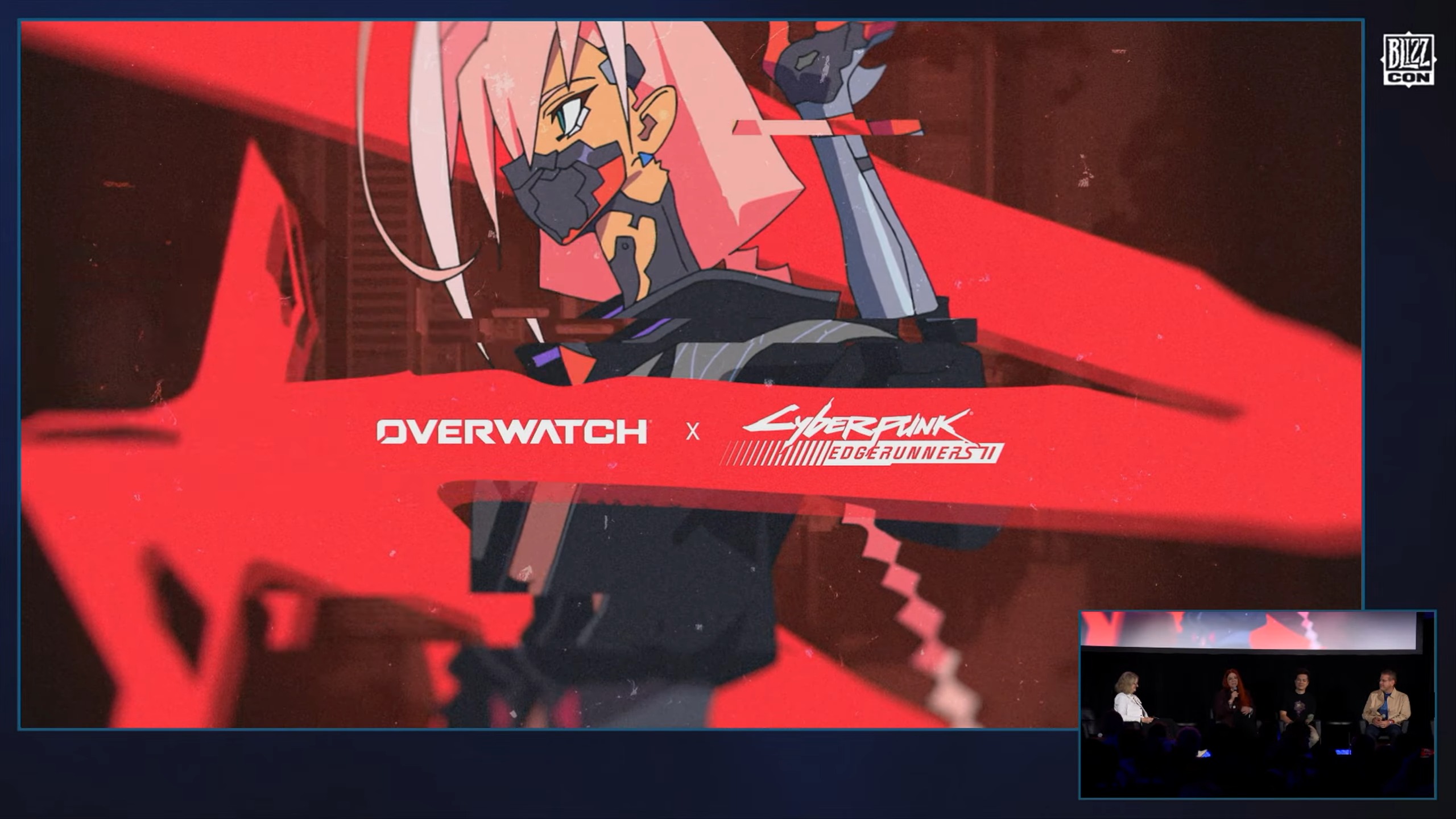 Cyberpunk Edgerunners e Overwatch