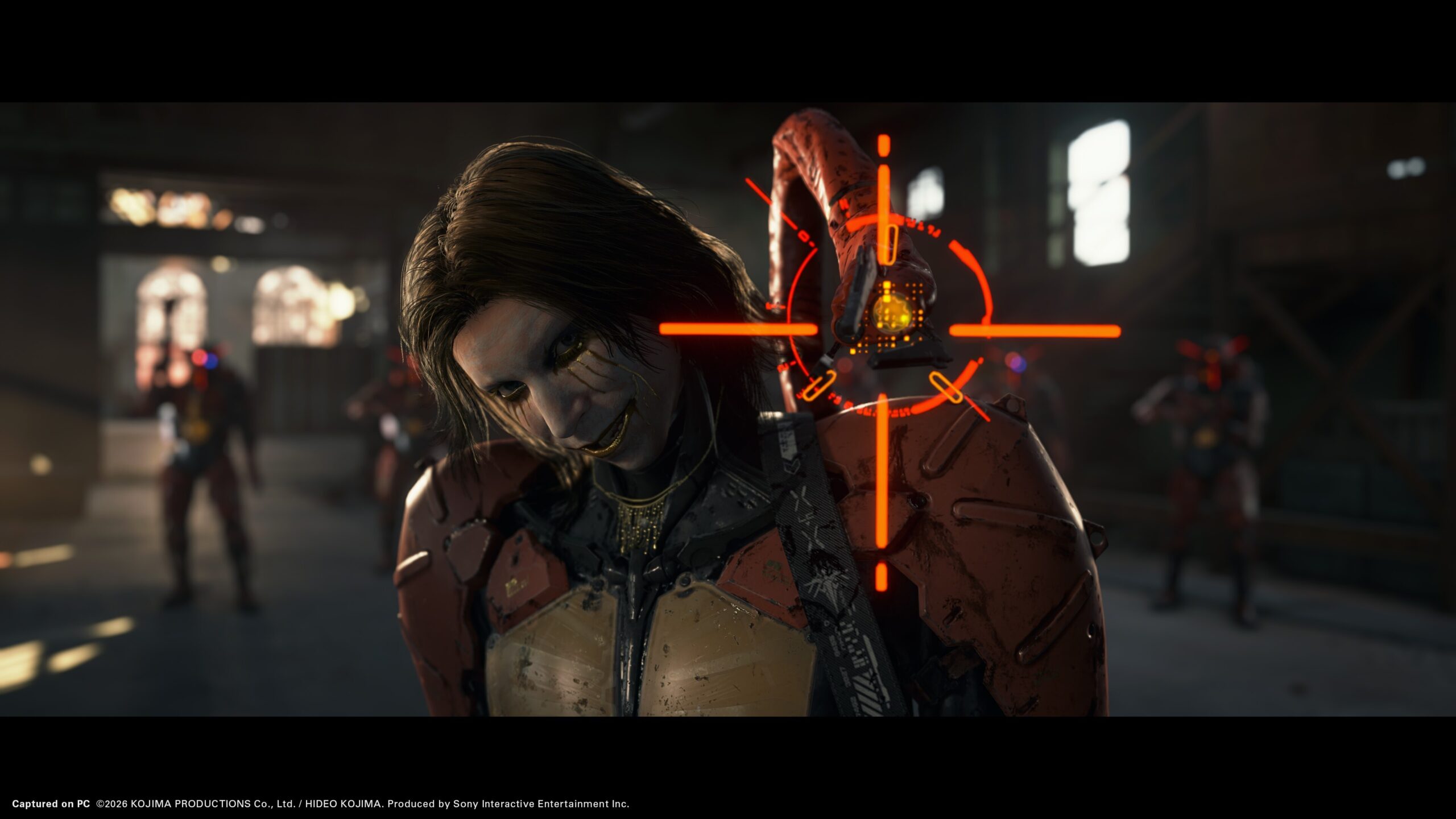 Azione nella presentazione della versione PC — Death Stranding 2: On the Beach.