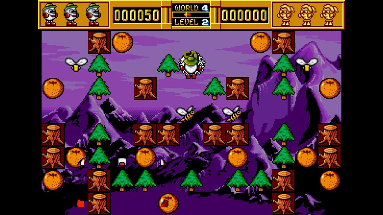 Go! Dizzy Go!, immagine dal video di gameplay ufficiale degli Oliver Twins.