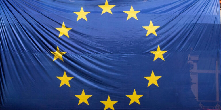 La bandiera dell’Unione Europea