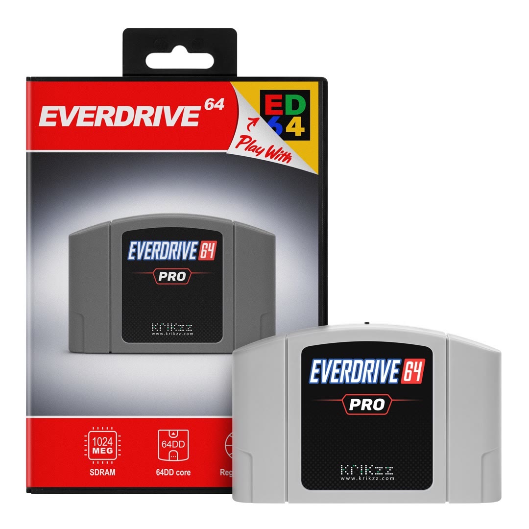 EverDrive-64 Pro aggiunge i save state su Nintendo 64