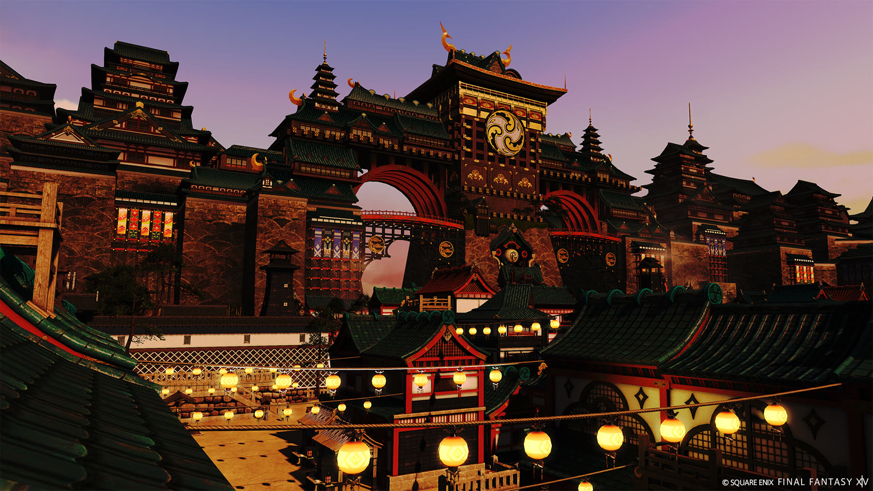 Final Fantasy XIV Online: screenshot promozionale ufficiale, non una schermata di account compromessi. © Square Enix.