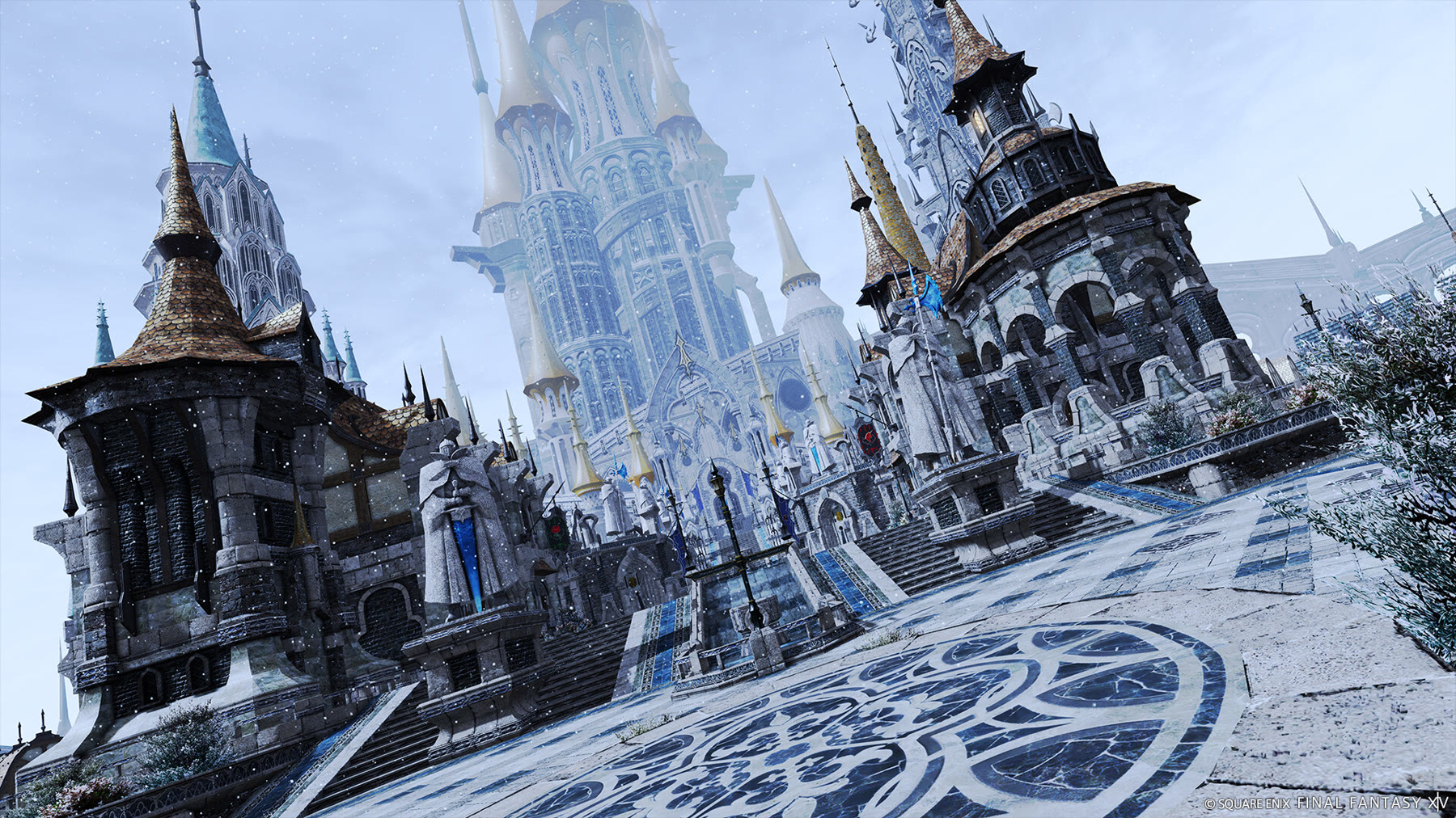 Un’ambientazione di Final Fantasy XIV Online dalla gallery ufficiale Steam. Immagine di contesto. © Square Enix.