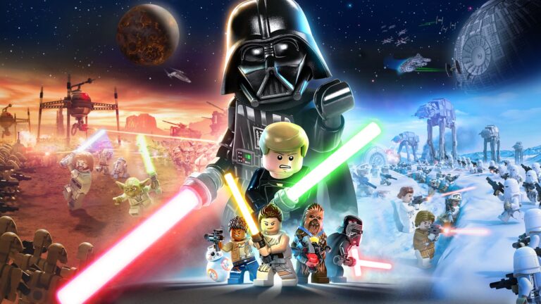 LEGO Star Wars: La Saga degli Skywalker, artwork ufficiale WB Games / TT Games dal Microsoft Store.