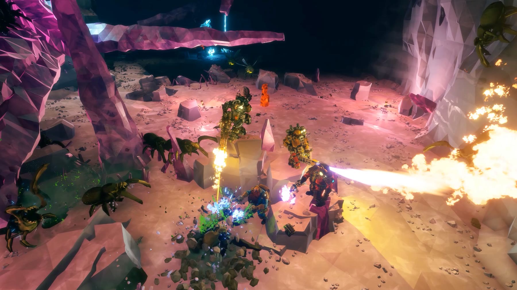 Deep Rock Galactic, screenshot ufficiale Ghost Ship Games / Coffee Stain dal Microsoft Store.