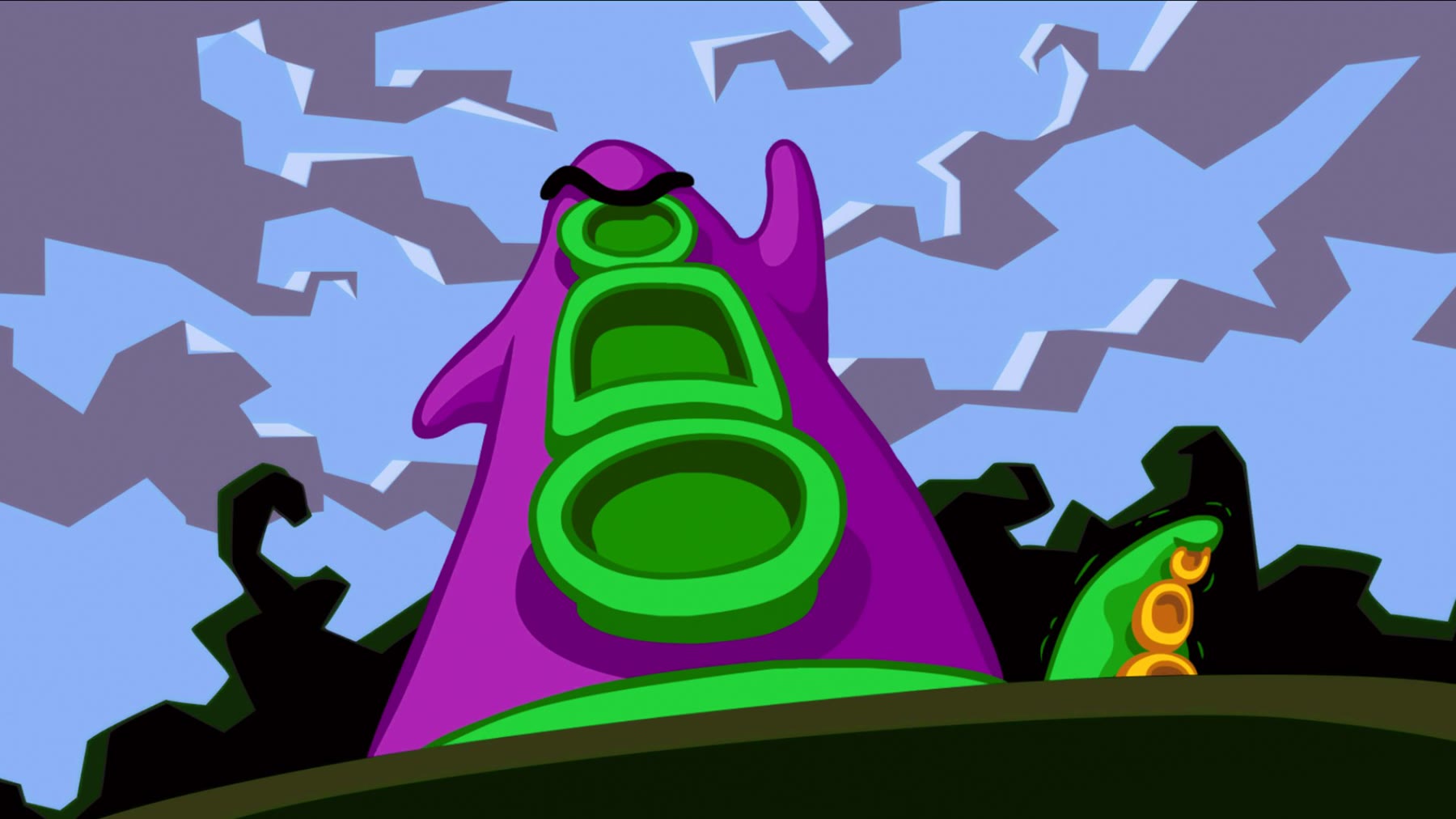 Day of the Tentacle Remastered, screenshot ufficiale Double Fine dal Microsoft Store.