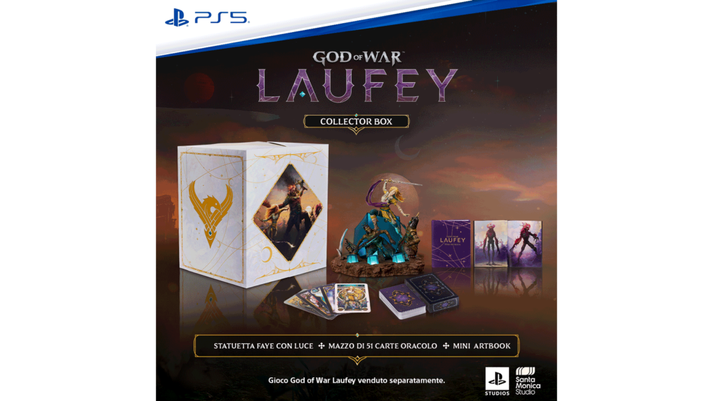 God of War Laufey packaging prodotto