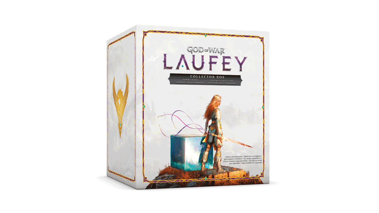 Confezione della Collector Box di God of War Laufey