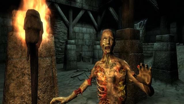 Uno zombie in The Elder Scrolls IV Oblivion nella galleria GOG