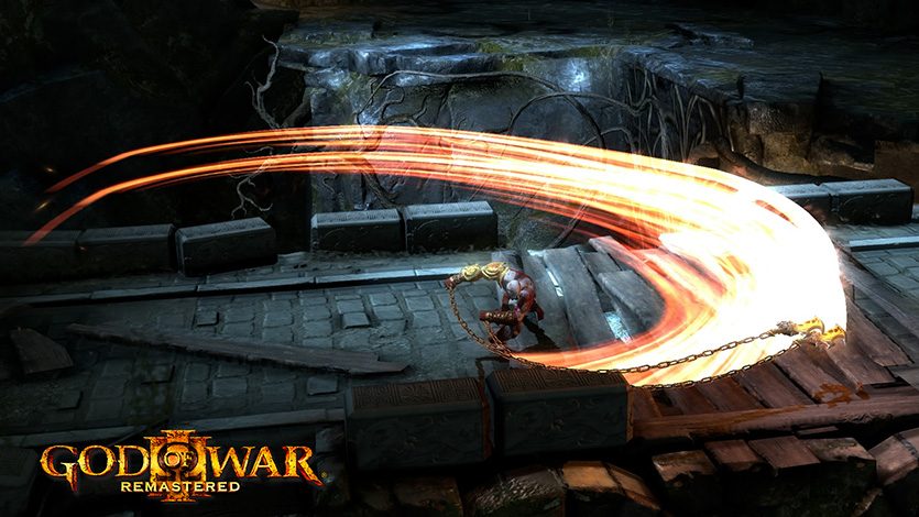 Combattimento in God of War III Remastered, screenshot ufficiale PS4