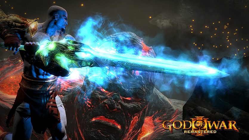 Kratos in God of War III Remastered, immagine ufficiale PS4