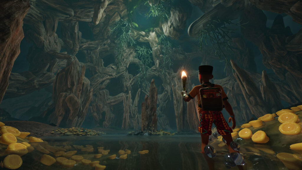 La catasta di legna dell’aggiornamento Rot and Ruin di Grounded 2. Immagine: Obsidian Entertainment.