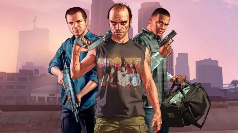 GTA 5 su Switch e Android logo ufficiale