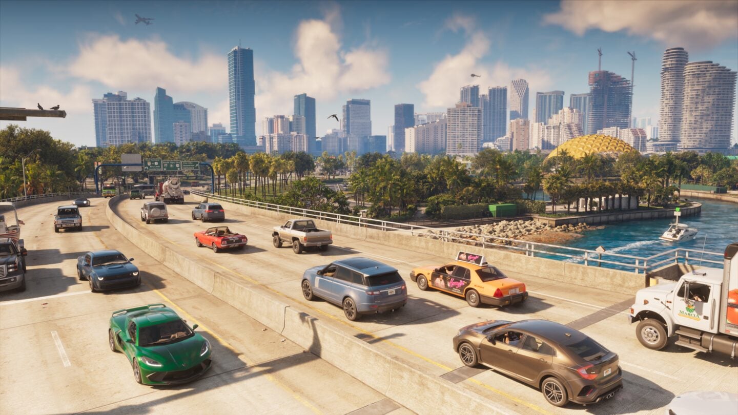 Vice City e le auto di Grand Theft Auto VI, immagine ufficiale