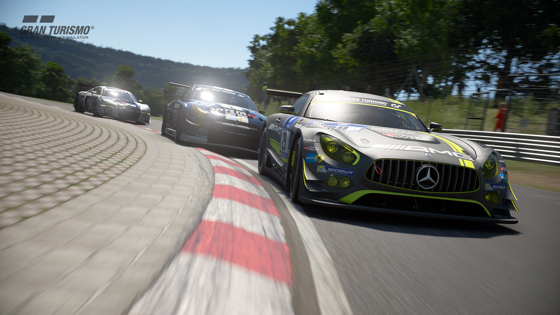 Una gara di Gran Turismo Sport: immagine promozionale ufficiale PS4, non del porting RyGT per Windows.