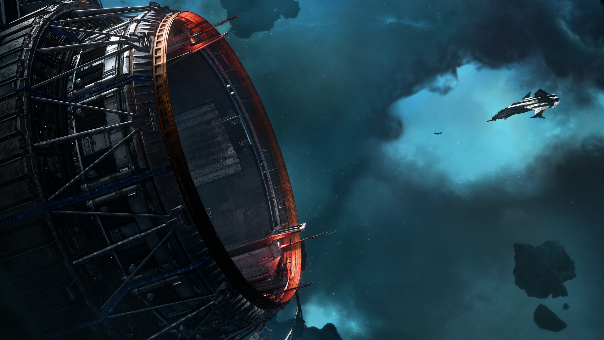 Squadron 42, una grande stazione spaziale e una nave