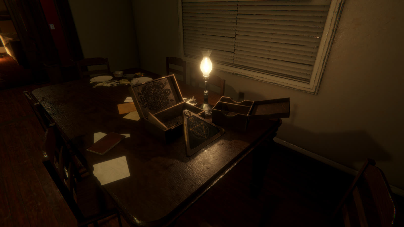 Un oggetto al centro del mistero di Playable Archive, in un’immagine ufficiale del gioco.
