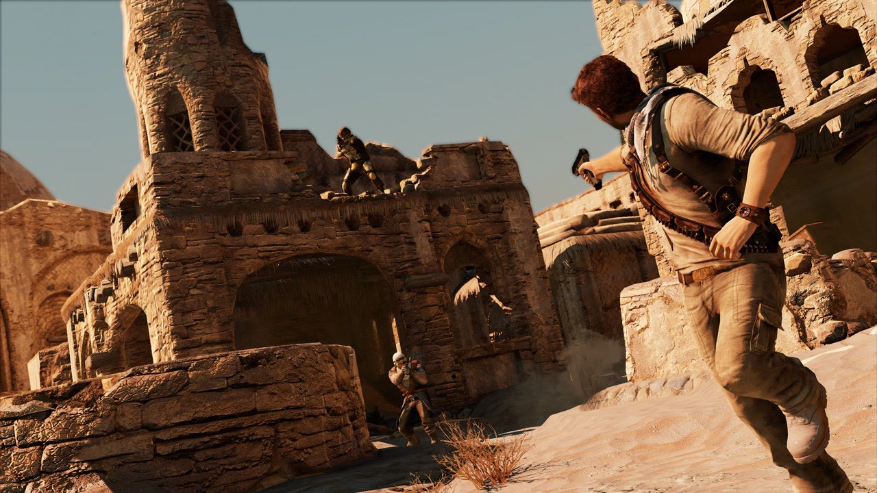 La Nathan Drake Collection per PS4 nella galleria PlayStation. Immagine Sony di contesto, non una prova del port PC.