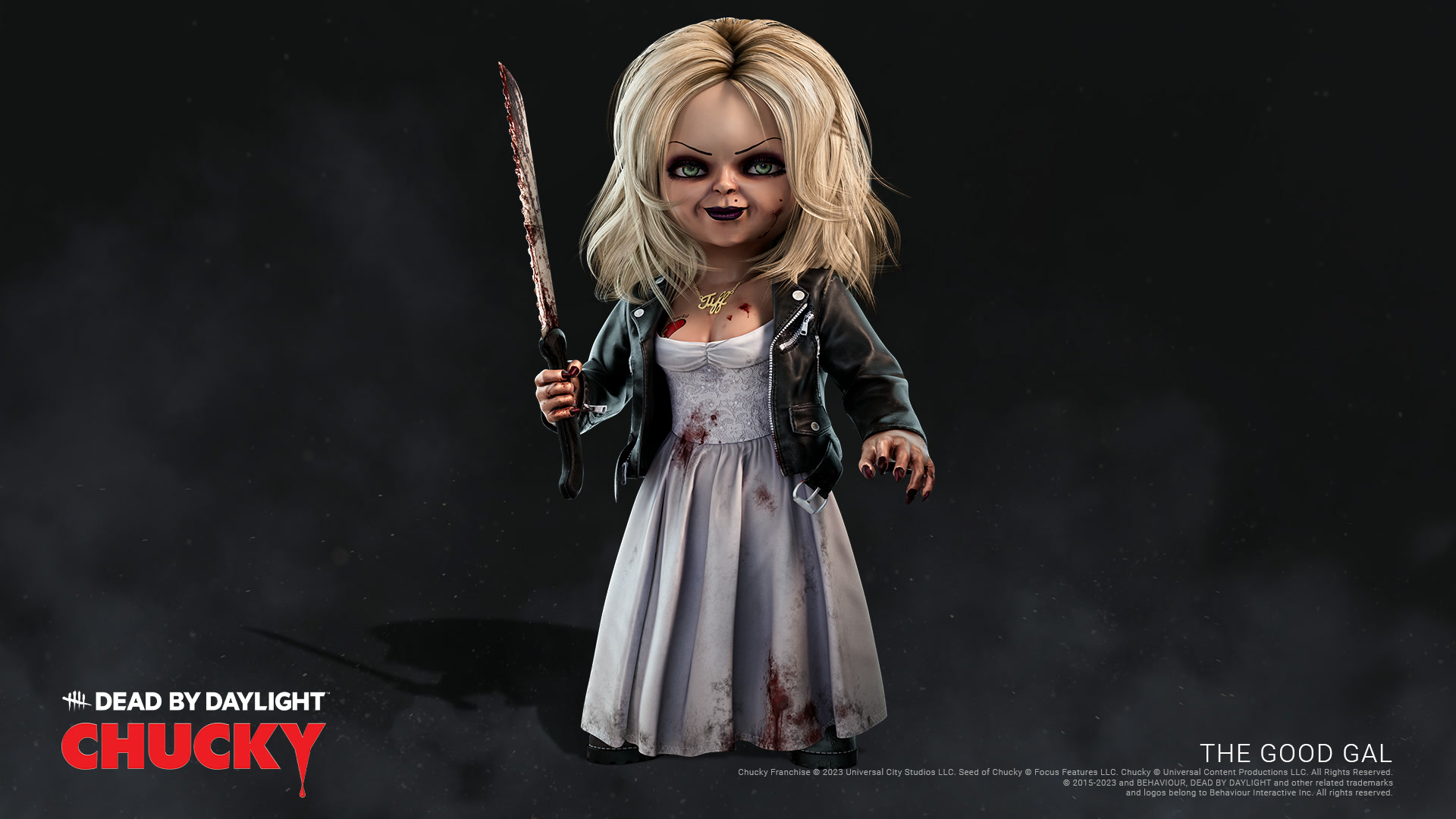 Tiffany, l’outfit The Good Gal per Chucky, nel materiale ufficiale Behaviour.