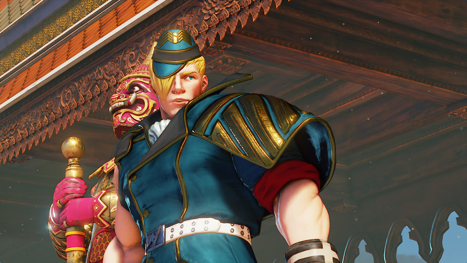 Ed in Street Fighter V: screenshot ufficiale Capcom, non una schermata dell’avviso di manutenzione.