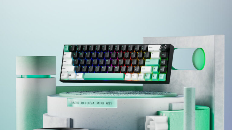 Razer Reclusa Mini 65% nell’immagine promozionale ufficiale del produttore.