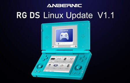 Anbernic RG DS, Linux V1.1 aggiunge Vulkan per PSP e aggiorna l’emulazione DS