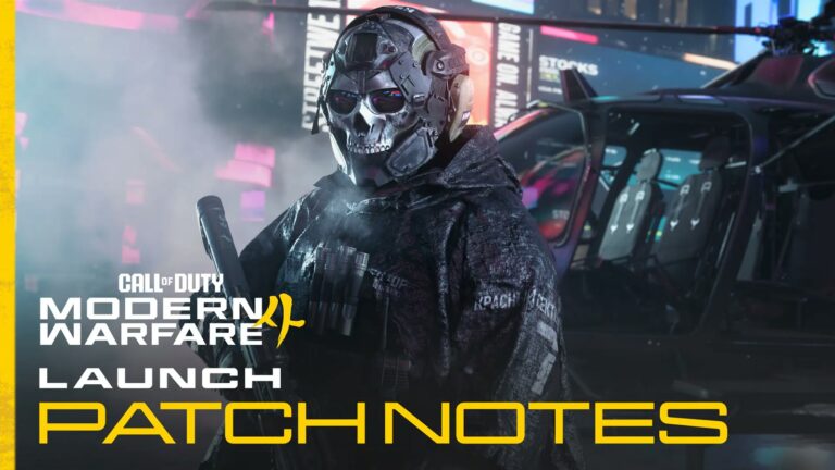 L’immagine ufficiale delle patch note di lancio di Modern Warfare 4, aggiornate da Infinity Ward il 28 ottobre.