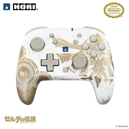 Zelda veste il nuovo HORIPAD TURBO per Switch 2: stick TMR e design dorato