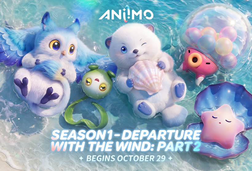 Artwork ufficiale di Aniimo per Departure with the Wind: Part 2, in arrivo il 29 ottobre.
