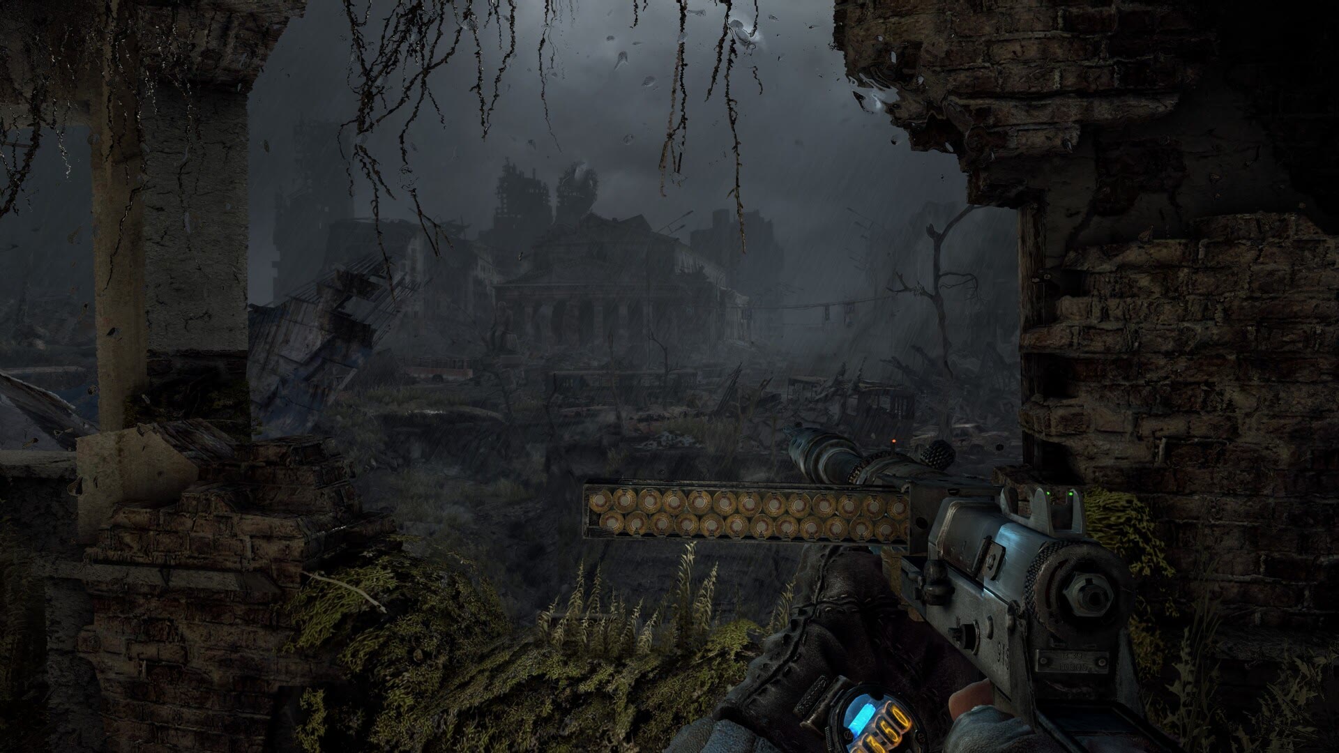 Le rovine di Mosca in Metro: Last Light Redux, nelle immagini ufficiali del gioco.