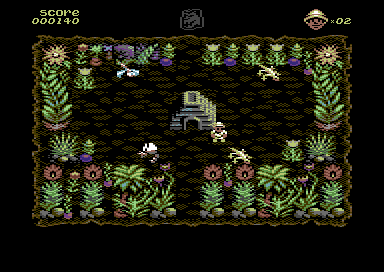 Un’altra schermata di gioco del fan remake, con nemici e interfaccia ridisegnata.