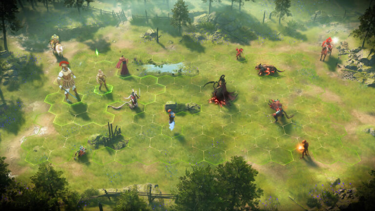 Una battaglia di Heroes of Might and Magic III Remake, dalla galleria ufficiale Ubisoft su Steam.