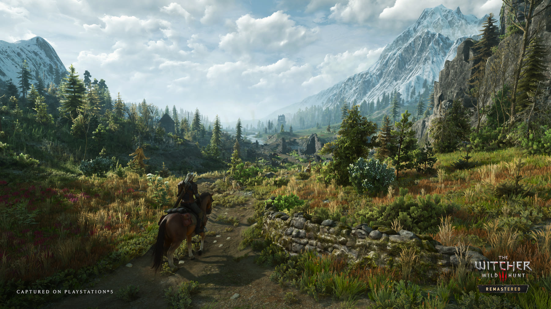 The Witcher 3 Remastered, screenshot promozionale della versione PS5 dalla gallery ufficiale. Non è una cattura della patch Switch 2. Immagine: CD Projekt RED.